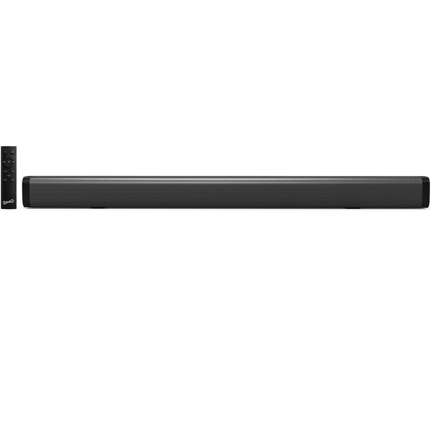 Supersonic Bluetooth 2.0-Channel 30" Low-Profile Sound Bar with Remote SC-1420SB Black