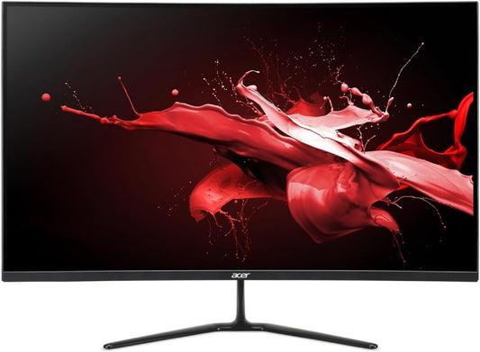 Acer Nitro 31.5" Curved 1080p 180Hz 1ms FreeSync Premium Gaming Monitor EDT320Q HDMI, DP