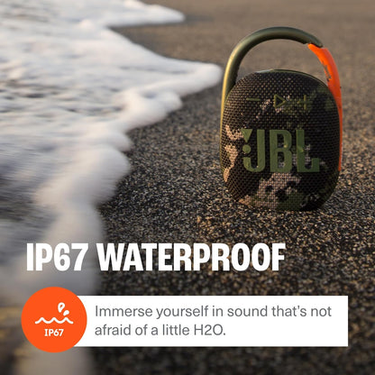 JBL - CLIP4 Portable Bluetooth Speaker - Black JBLCLIP4BLKAM