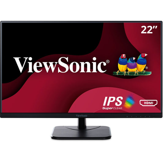 ViewSonic VA2256-MHD 22" IPS FHD 60Hz Monitor (HDMI, DisplayPort & VGA) Black