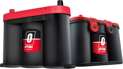 OPTIMA Batteries High Performance 6V REDTOP Sealed AGM 6V Battery | Car, Truck and SUV Starting Battery OPT8010-044
