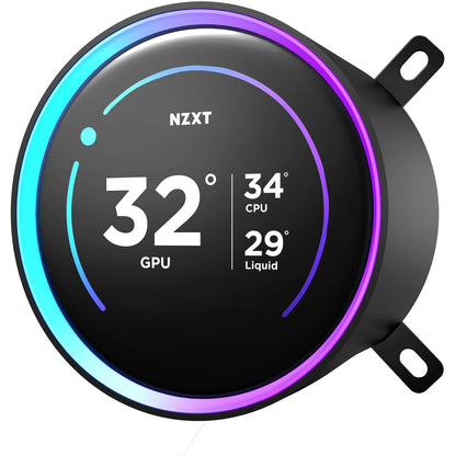NZXT 360mm Kraken Elite RGB All-in-One Liquid Cooler Black RL-KR36E-B2