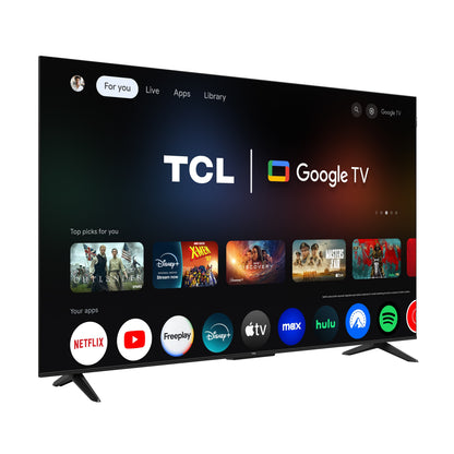 TCL 65" Q Series QLED 4K UHD HDR Smart Google TV, Motion Rate 240, HDR 10+, Auto Game Mode - 65Q51K