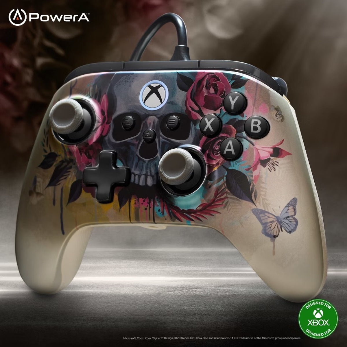 PowerA Bloom & Gloom Advantage Plus Wired Controller - Xbox Series X|S: USB, Microsoft Compatible