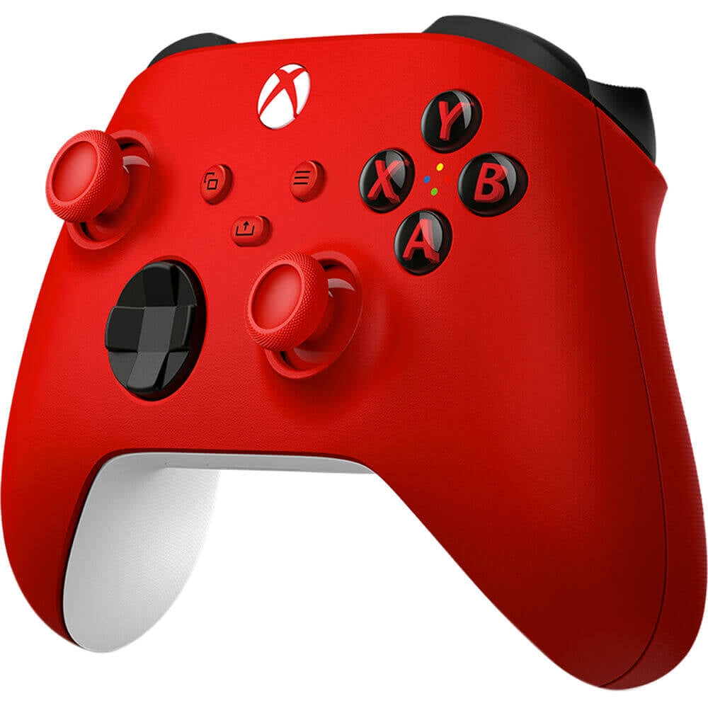 Microsoft Xbox Wireless Controller for Xbox Series X, Xbox Series S, Xbox One, PCs, and Cloud-Enabled Devices Pulse Red QAU-00011