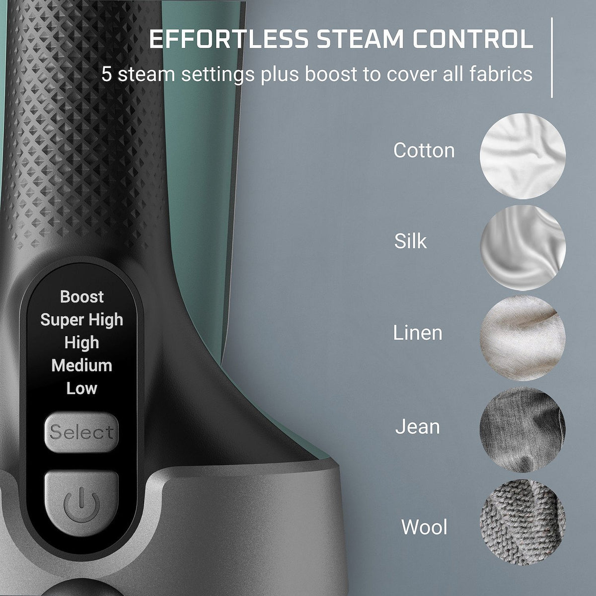 Rowenta Pure Force 2in1 Steamer & Iron: Powerful 1875 Watts, Vertical Steaming & Horizontal Ironing, Auto-off