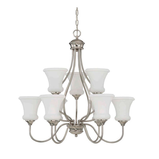 Sunset Lighting Valare 9-Light Two-Tier 60W Chandelier F23009-80