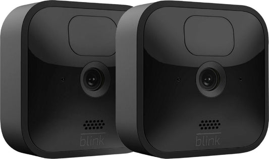 Blink 2 Outdoor 3rd Gen Wireless 1080p Security System Black B086DL32R3 - 2pk - Black