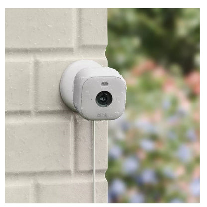 Blink Mini 2 Indoor/Outdoor 1080p Plug-In Security Camera (2-Pack) - White