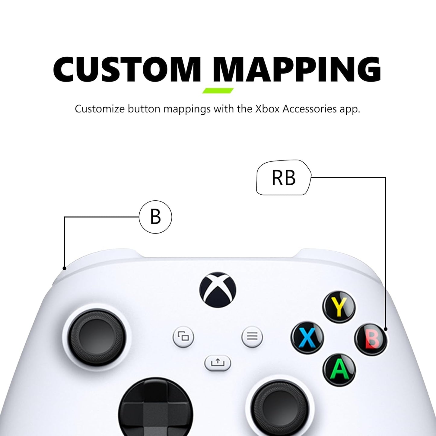 Microsoft Xbox Wireless Controller for Xbox Series X, Xbox Series S, Xbox One, PCs Robot White QAS-00007