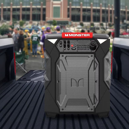 Monster Rockin' Roller 300 Indoor/Outdoor Portable Bluetooth Speaker MNRR300