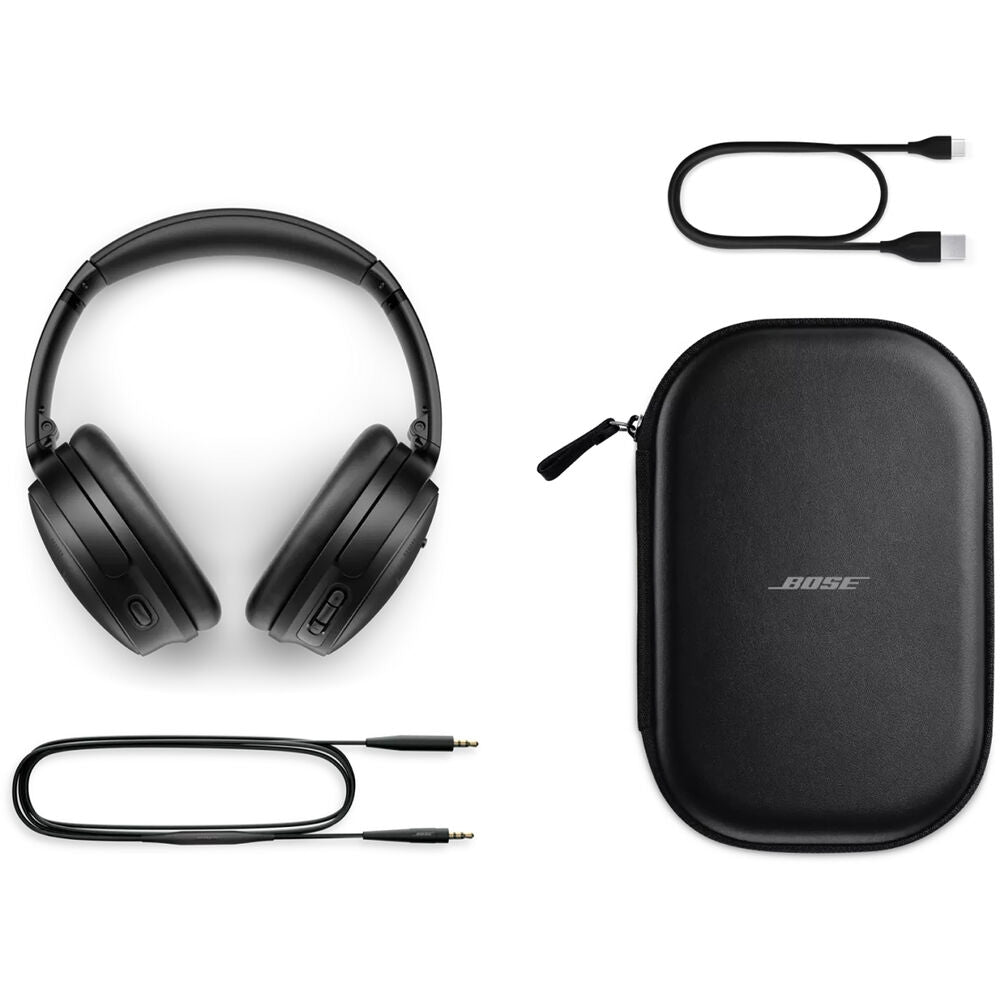 Bose QuietComfort Wireless Over-Ear Active Noise-Canceling Headphones Black 884367-0100