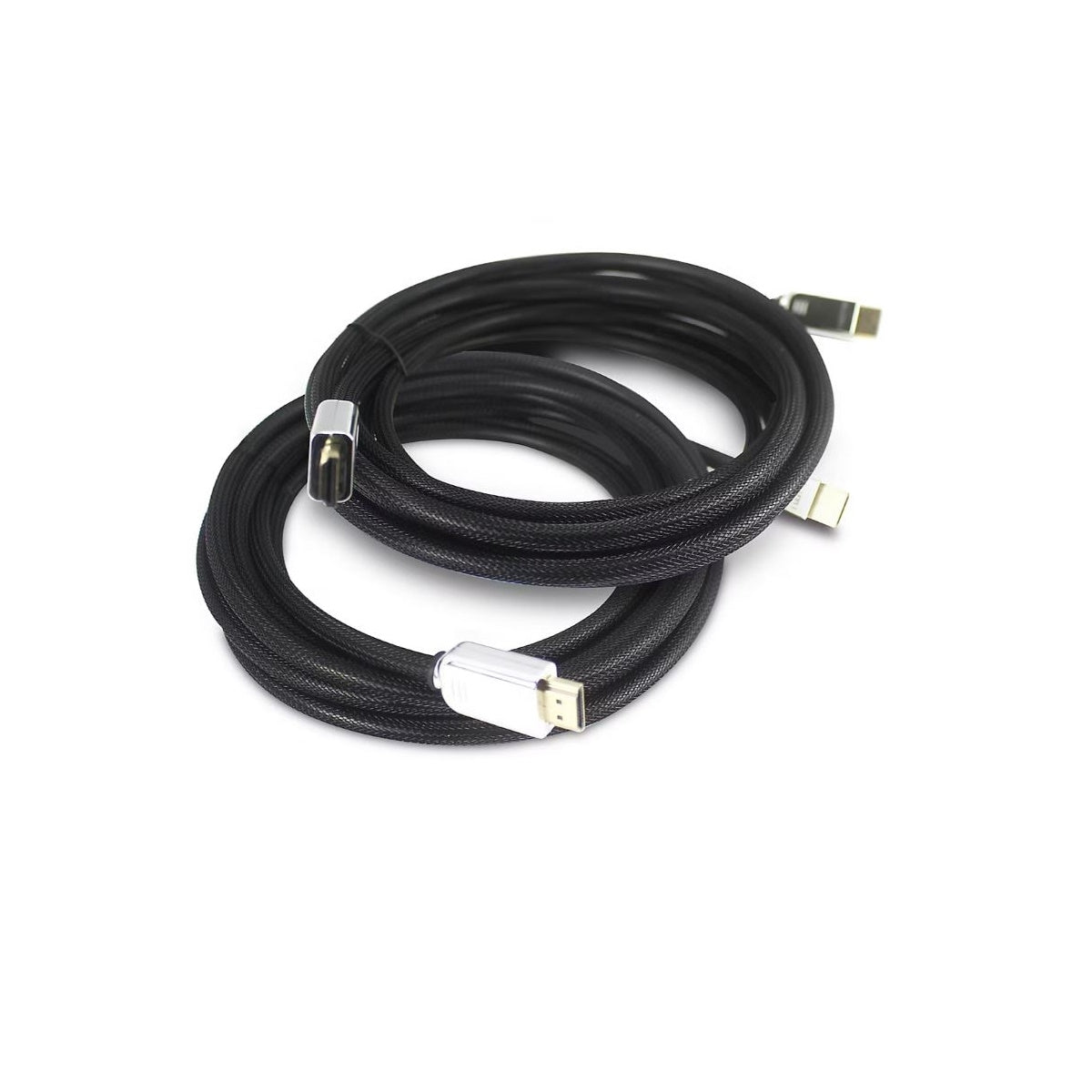 Magnavox 12' High Speed Braided HDMI Cable with Ethernet, 2 pack MC5000CBR
