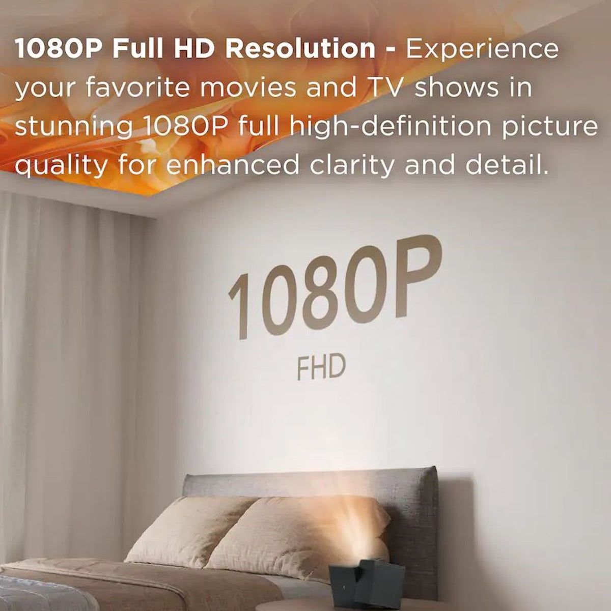 TCL PlayCube 1080P Full HD HDR DLP Portable Smart Projector with Google TV P30D8F