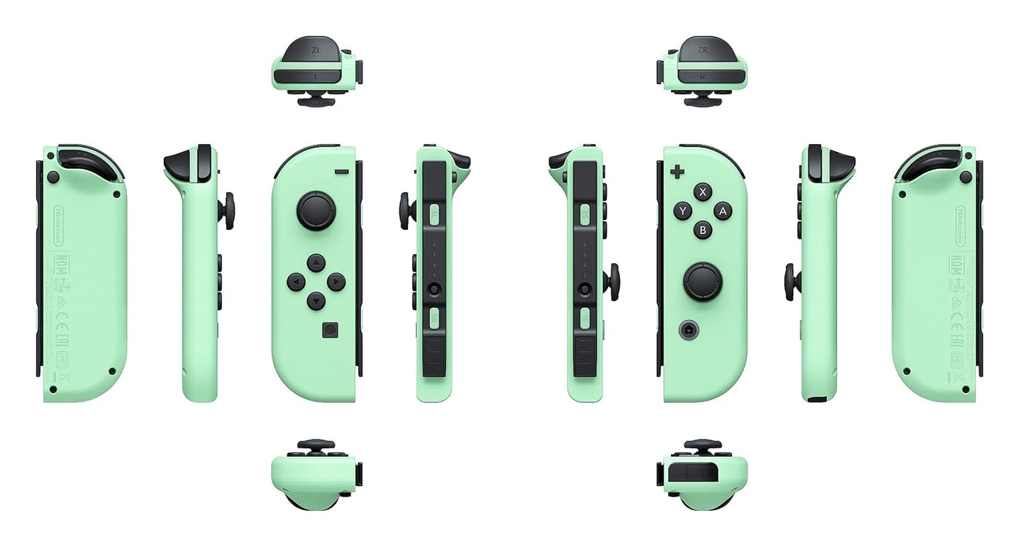 Nintendo - Joy-Con (L/R) Wireless Controllers - Pastel Purple/ Pastel Green