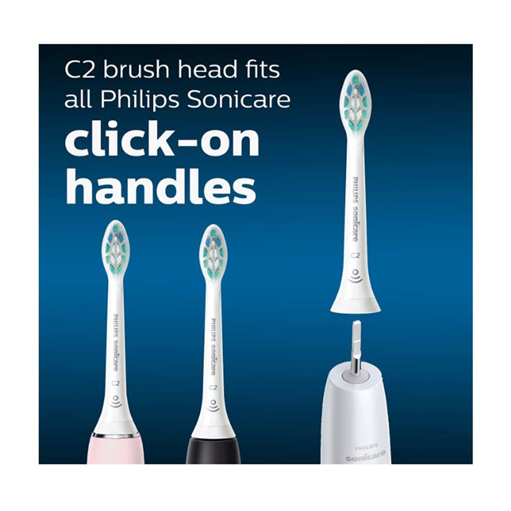 Philips Sonicare Optimal Plaque Control Replacement Electric Toothbrush Head - HX9023/65 - White - 3-pack