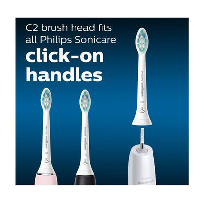Philips Sonicare Optimal Plaque Control Replacement Electric Toothbrush Head - HX9023/65 - White - 3-pack