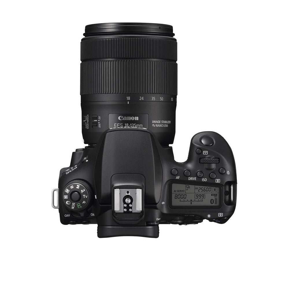 Canon EOS 90D DSLR Camera with 18-135mm Lens Black 3616C016