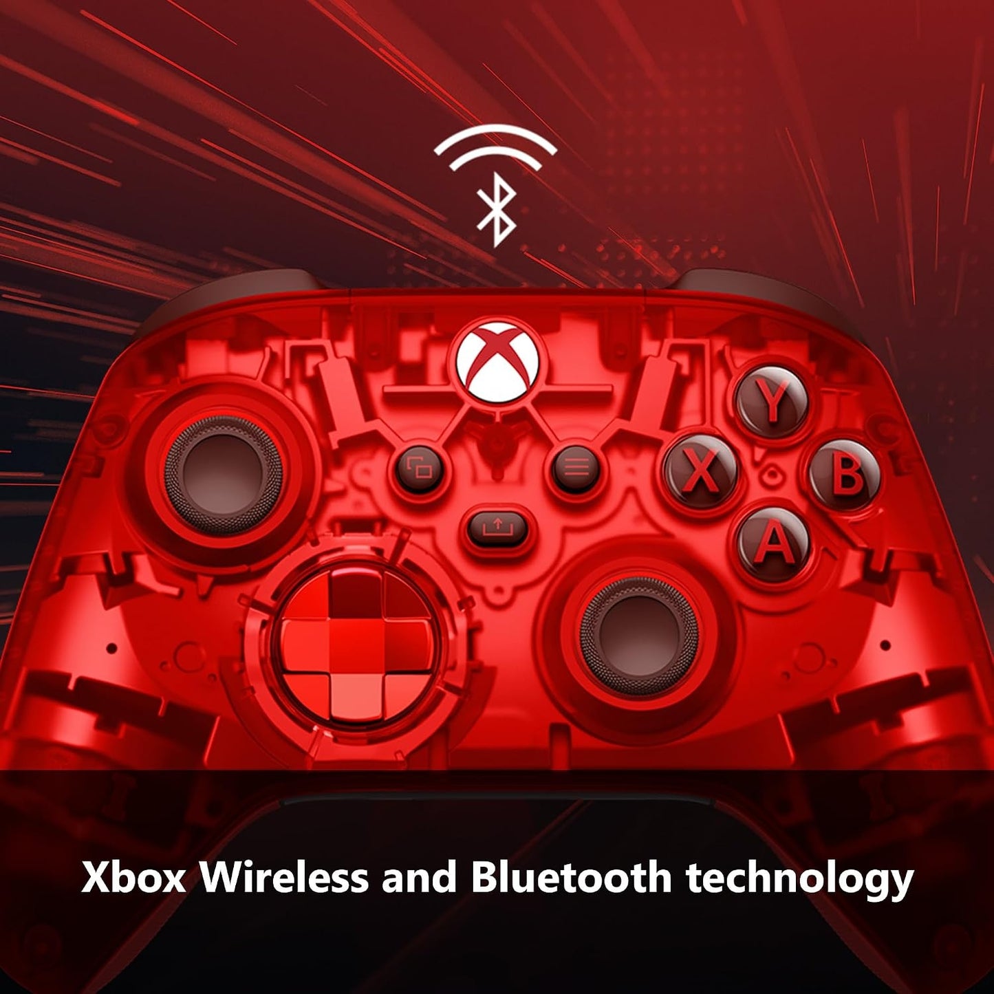 Microsoft - XBOX Wireless Controller for XBOX Series X, XBOX Series S, XBOX One, PCs - Pulse Cipher QAU-00164