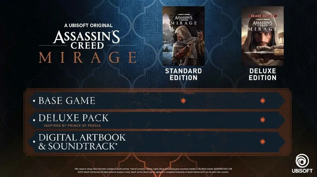 Assassin's Creed Mirage Standard Edition - PlayStation 5