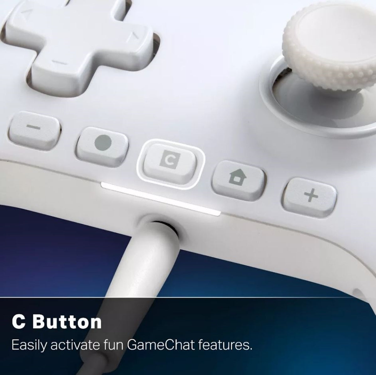 PowerA - Advantage Wired Controller for Nintendo Switch 2 with Lumectra - White