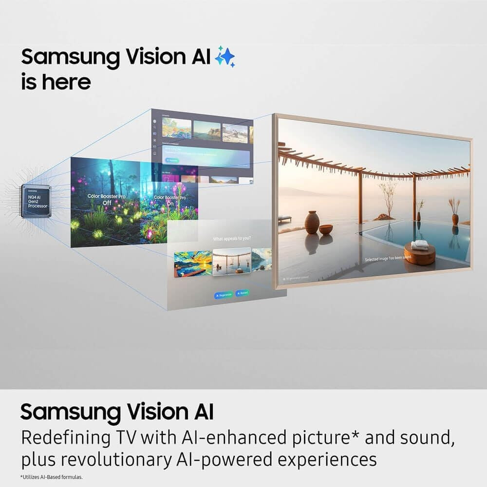 Samsung 65" Class The Frame LS03FAD QLED 4K Smart TV QN65LS03FADXZA