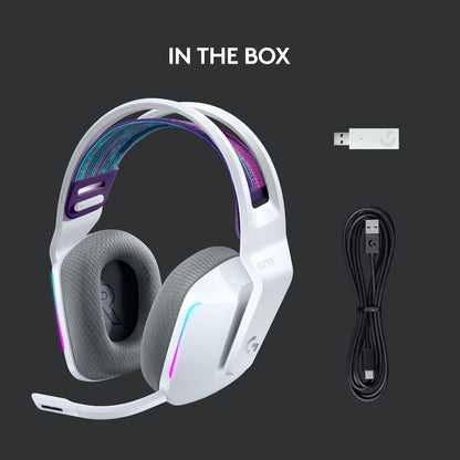 Logitech G G733 LIGHTSPEED Wireless RGB Gaming Headset White 981-000882