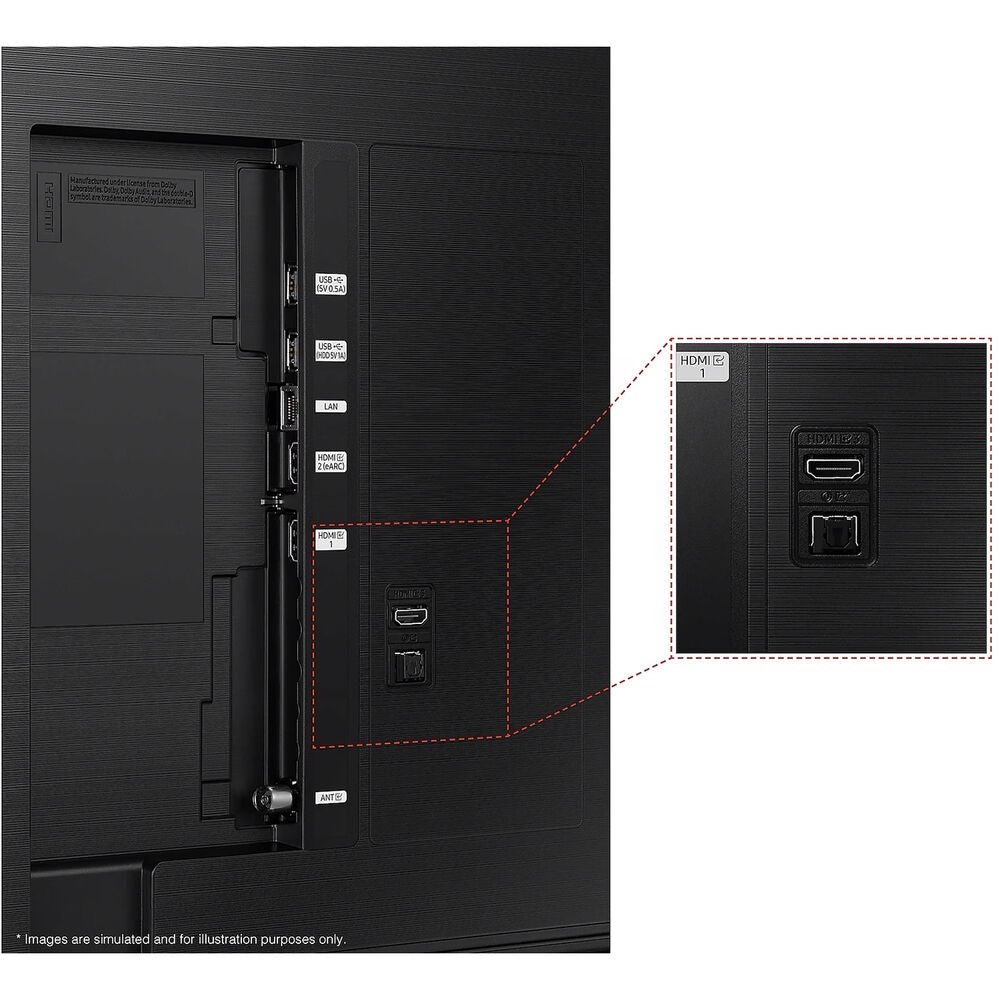 Samsung 50" HBU8000 4K Ultra HD LED-LCD Smart Hospitality TV HG50BU800NFXZA