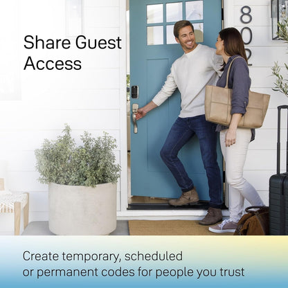 Yale Assure Lock 2 Touch Deadbolt, Satin Nickel Key-Free Smart Entry Door Lock with Bluetooth Connected Keypad