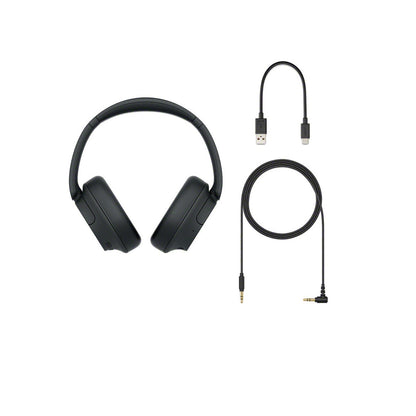 Sony WHCH720N/B Wireless Over-Ear Noise-Canceling Headphones Black