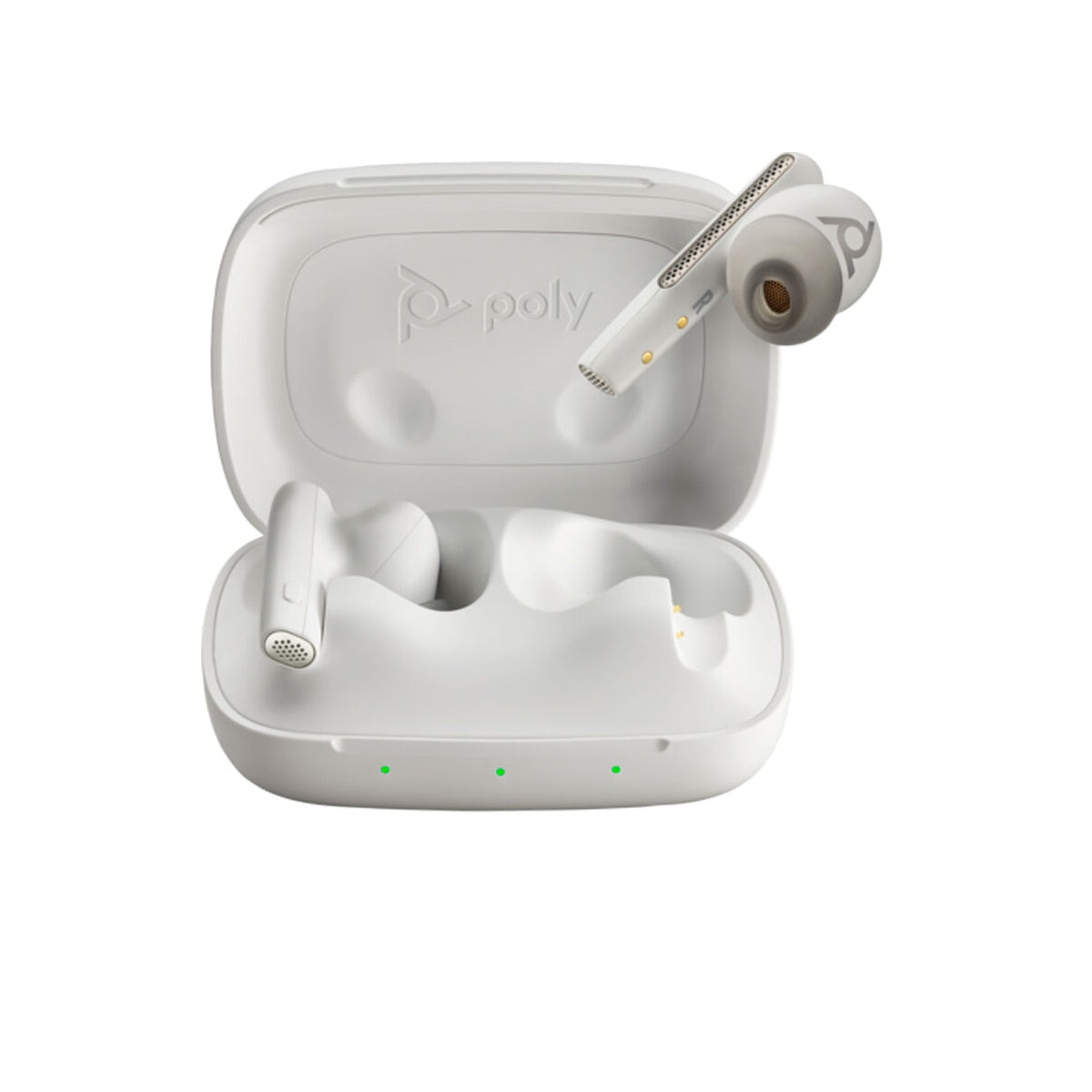 Poly Voyager Free 60 UC Earbuds White Sand 7Y8L4AA