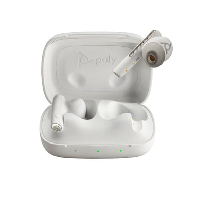 Poly Voyager Free 60 UC Earbuds White Sand 7Y8L4AA