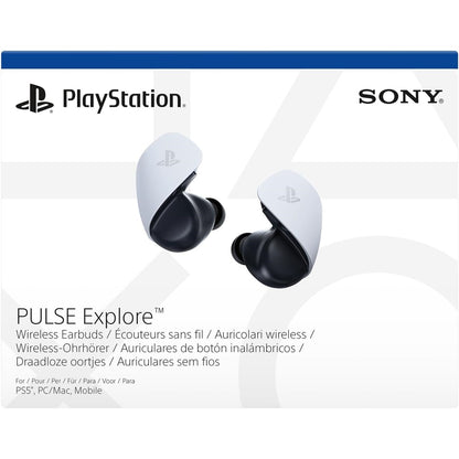 Sony - PULSE Explore Wireless Gaming Earbuds - for PS5 - White CFI-ZWA2