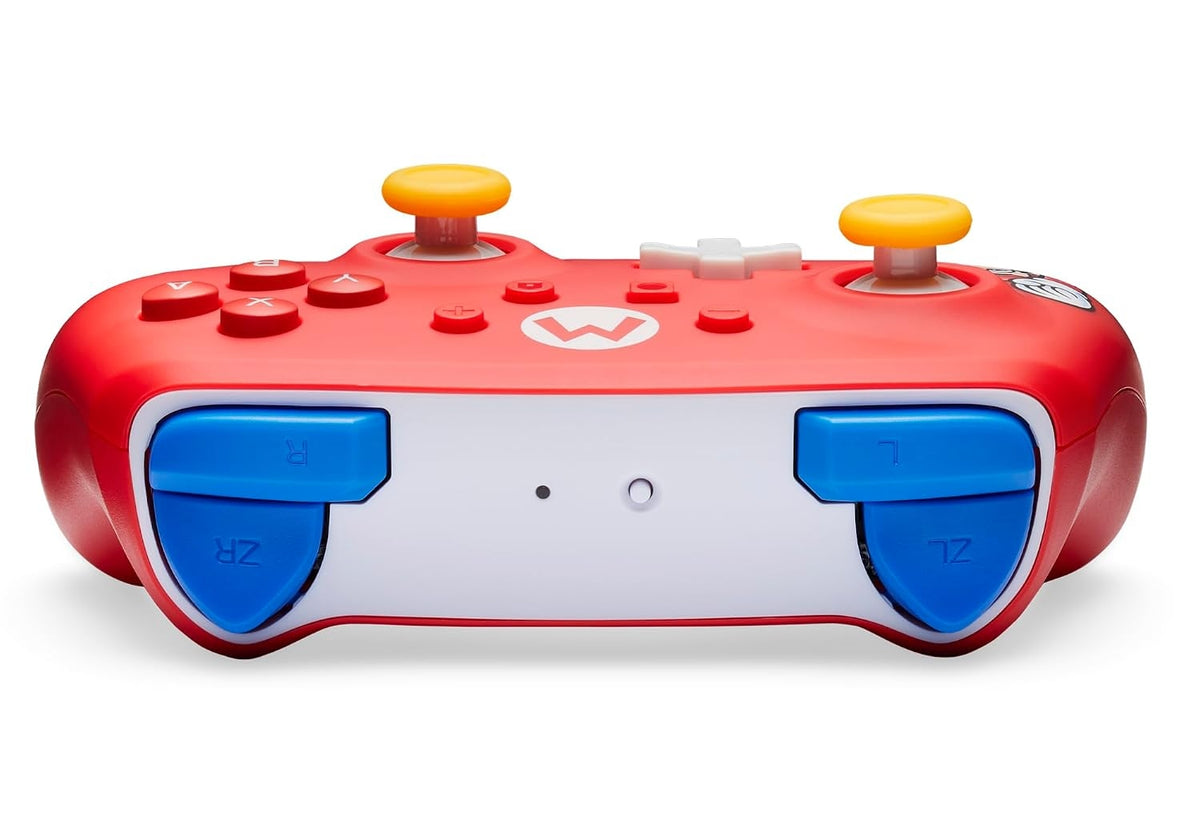 PowerA Core Wireless Controller for Nintendo Switch Mario Joy: Ergonomic Bluetooth Controller NSGP0309-01V