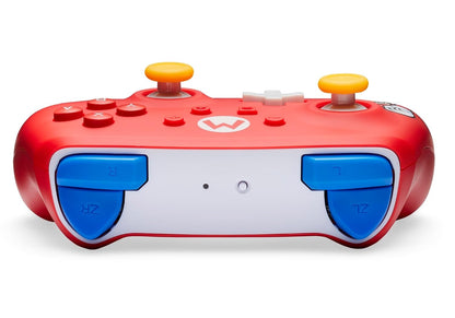PowerA Core Wireless Controller for Nintendo Switch Mario Joy: Ergonomic Bluetooth Controller NSGP0309-01V