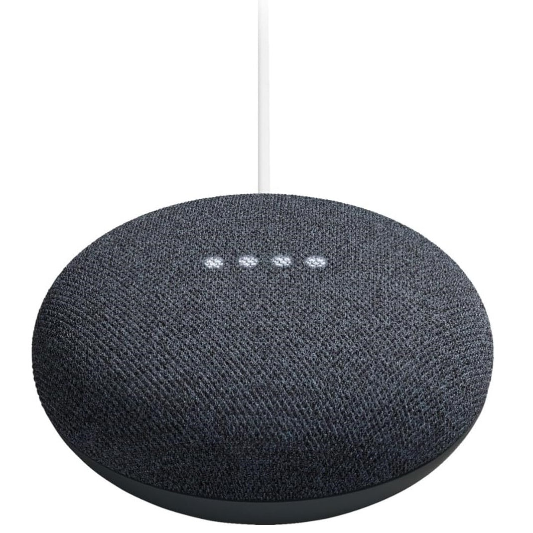 Google Nest Mini (2nd Generation) with Google Assistant - Charcoal GA00781-US