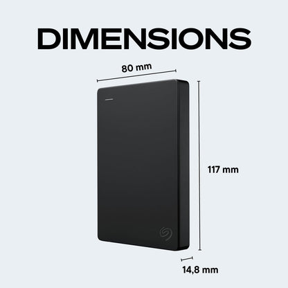 Seagate Portable 2TB External Hard Drive Portable HDD STGX2000400 - Black