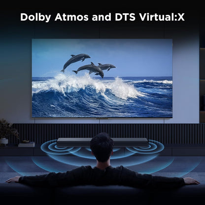 TCL S45H S 2.0 Ch Sound Bar Dolby Atmos DTS Virtual:X Bluetooth Music Streaming