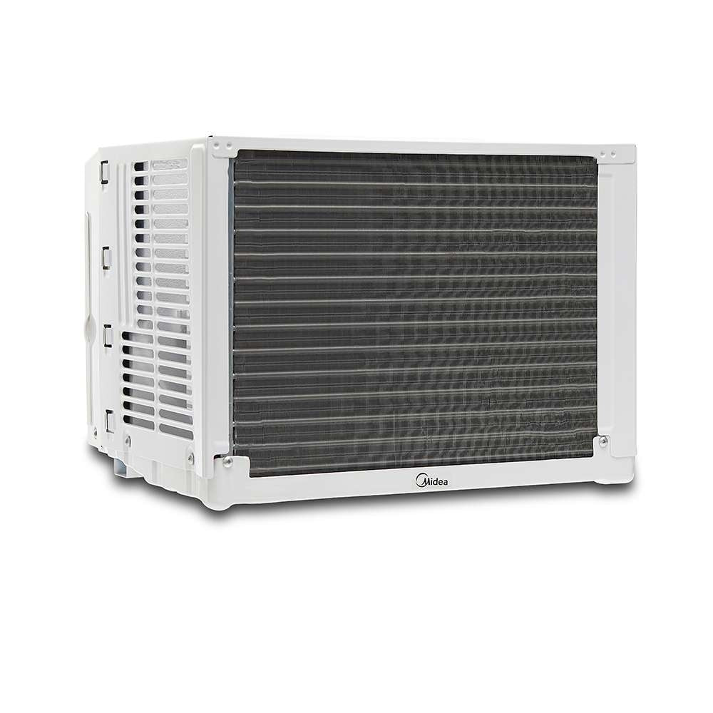 Midea 5,000 BTU DOE Window Air Conditioner with ComfortSense Remote, 150 sq. ft., White MAW05R1WWT-T