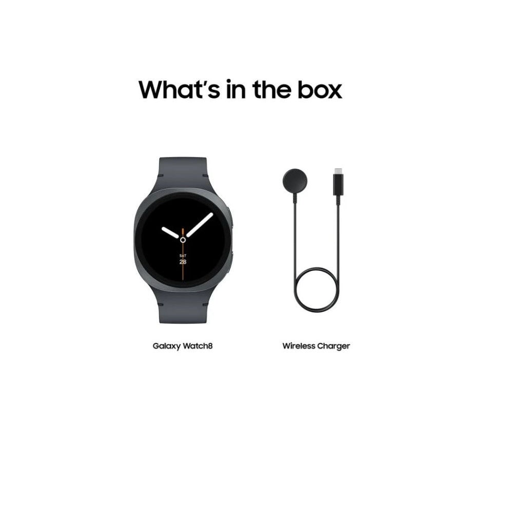 Samsung Galaxy Watch 8 44mm Aluminum Smartwatch LTE Graphite (2025) SM-L335UDAAXAA