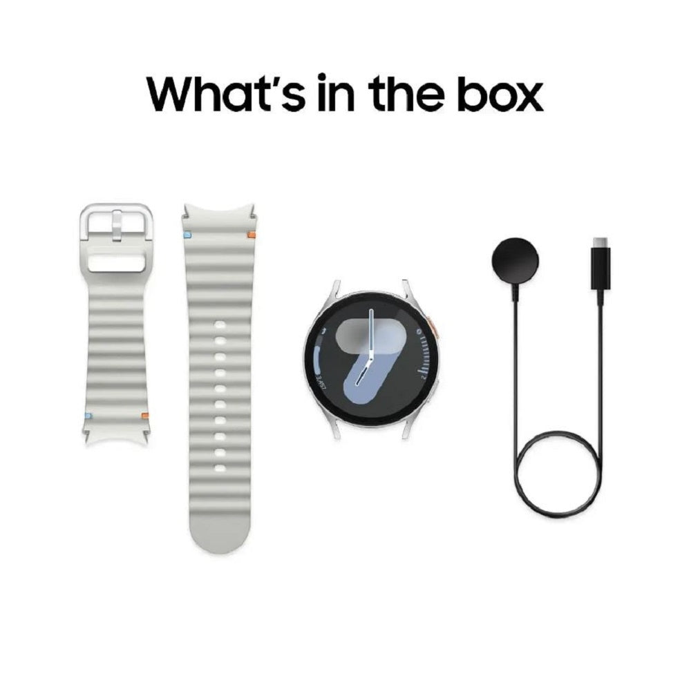 Samsung Galaxy Watch 7 44mm Smartwatch LTE Silver 32 GB (2024) SM-L315UZSDXAA
