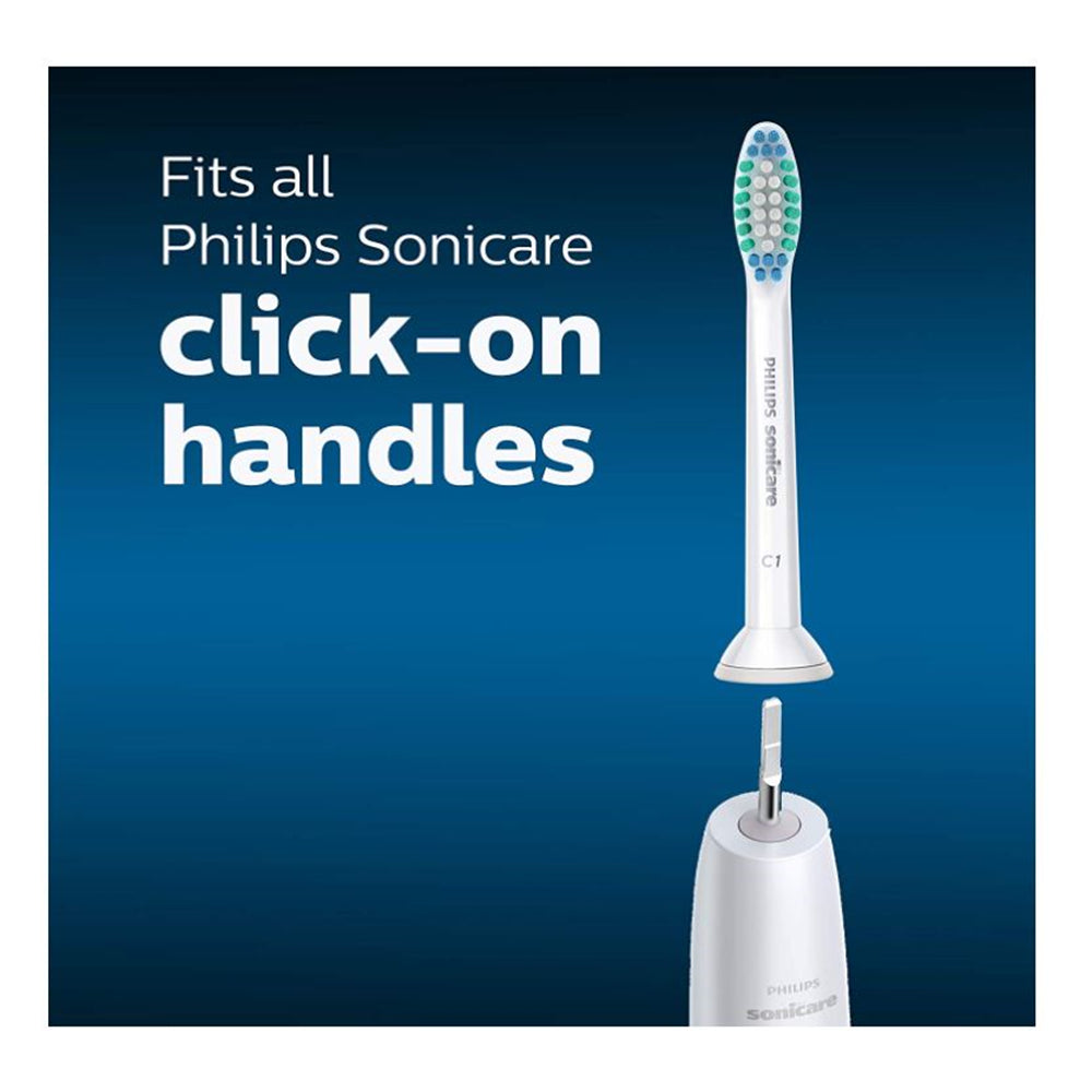 Philips Sonicare Simplyclean (C1) Replacement Toothbrush Heads, 5-pk, HX6015/03