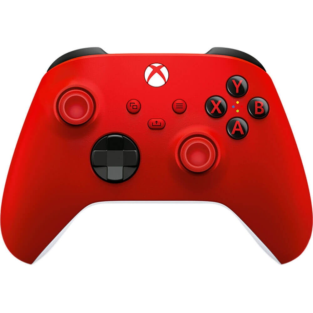Microsoft Xbox Wireless Controller for Xbox Series X, Xbox Series S, Xbox One, PCs, and Cloud-Enabled Devices Pulse Red QAU-00011