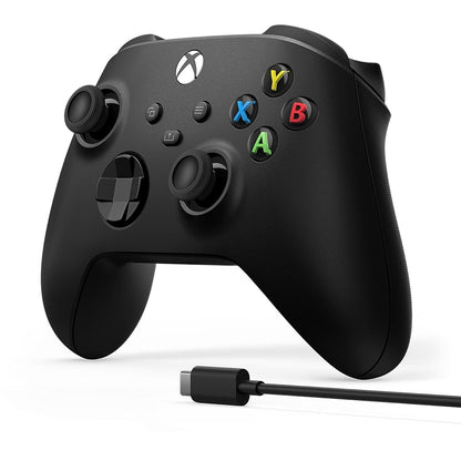 Microsoft Xbox Wireless Controller + USB Type-C Cable Carbon Black 1V8-00001