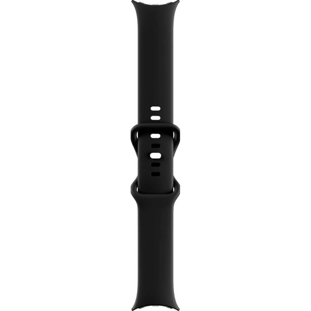 Google - Pixel Watch Smartwatch 41mm with Obsidian Active Band Wifi/BT - Black Stainless Steel