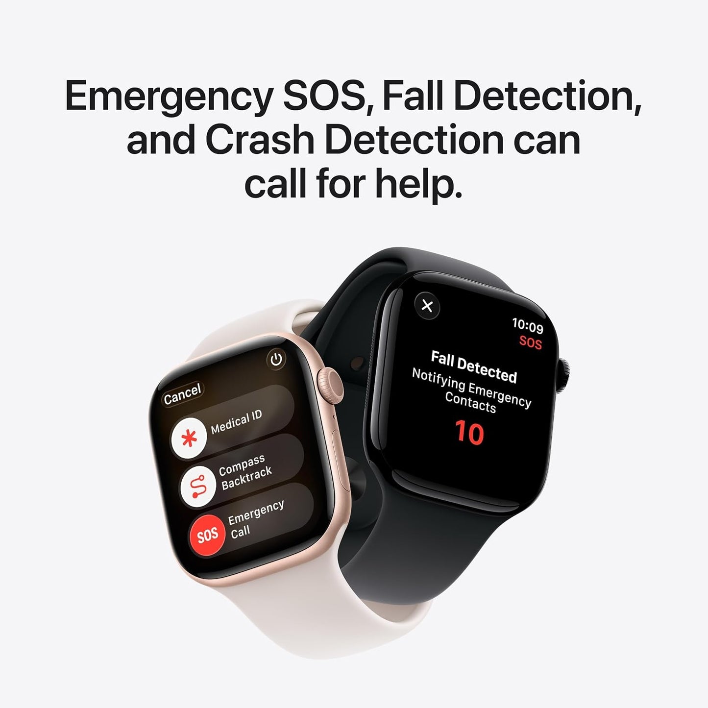 Apple Watch Series 11 (GPS) 46mm Jet Black Aluminum Case with Black Sport Band - M/L - Jet Black MEUX4LW/A
