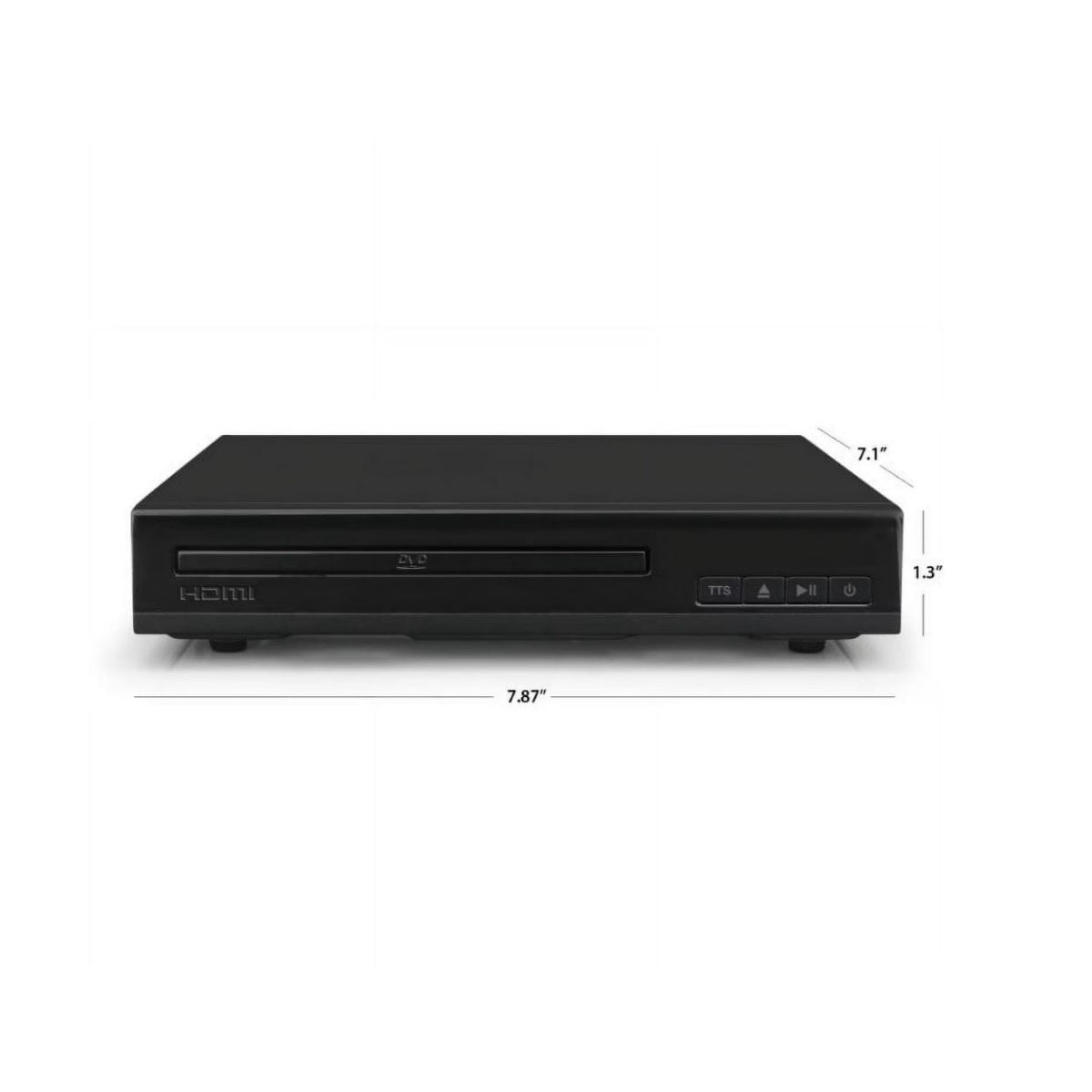 onn. HDMI DVD Player with Built-In Wi-Fi 1080p Output 100144581