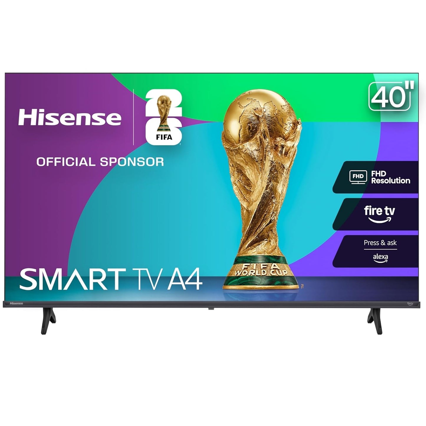Hisense 40" Class A4 Series LED Full HD 1080P Smart Fire TV (2025) 40A4NF