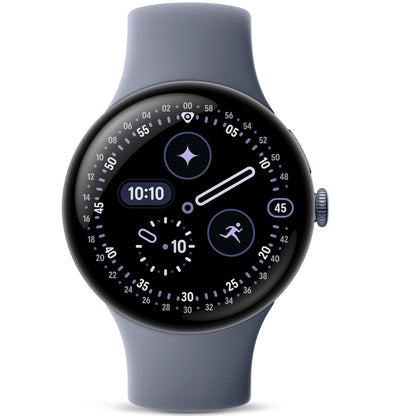 Google Pixel Watch 4 (45mm) Wi-Fi Satin Moonstone Case - Moonstone Band - (2025) GA10850-US