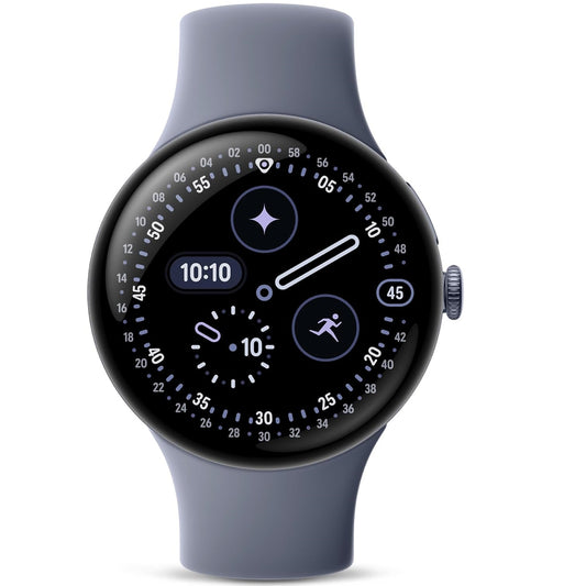 Google Pixel Watch 4 (45mm) Wi-Fi Satin Moonstone Case - Moonstone Band - (2025) GA10850-US